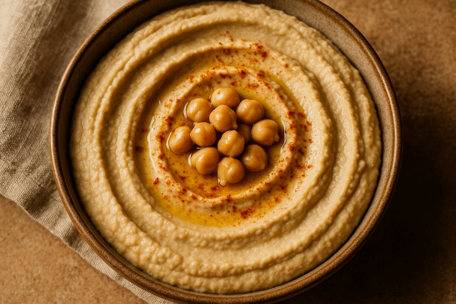 חומוס טבעוני עשיר בחלבון מהצומח