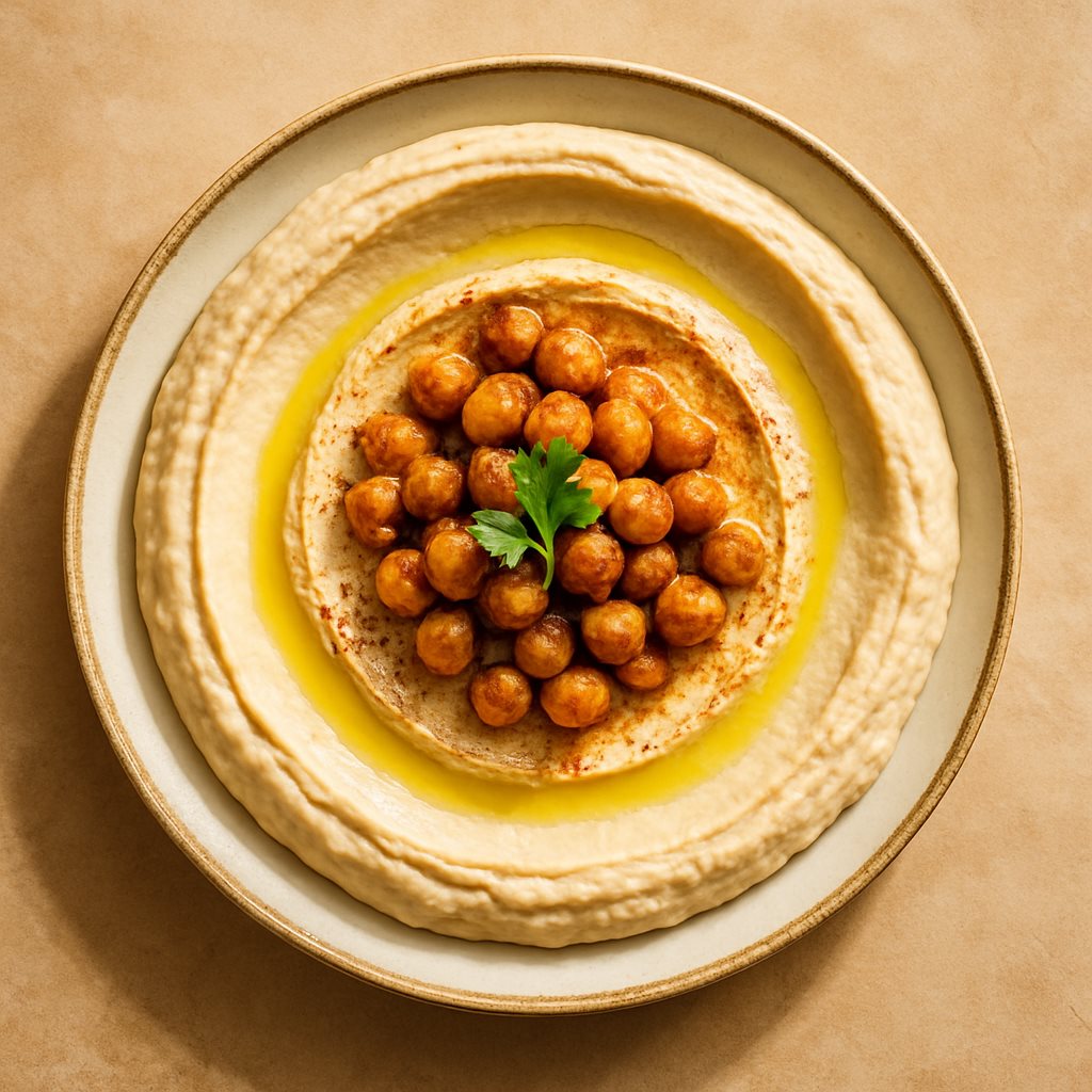 מנת חומוס מושלמת עם תוספת ראשית אחת מאוזנת