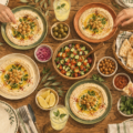 ארוחת צהריים לקבוצה ברמת ישי: איך מתכננים שולחן שמתאים לכולם